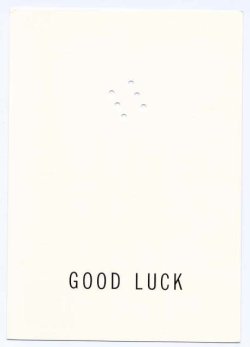 画像1: ポストカード　メッセージ付き　 Good Luck