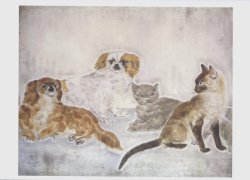 画像1: ポストカード　藤田嗣治