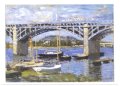 ポストカード　モネのセーヌ川の橋