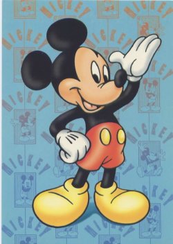 画像1: ポストカード　ミッキーマウス