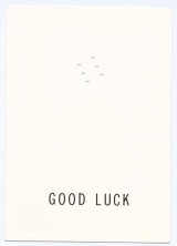 画像: ポストカード　メッセージ付き　 Good Luck