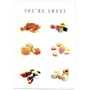 画像: ポストカード　メッセージ付き　You're sweet